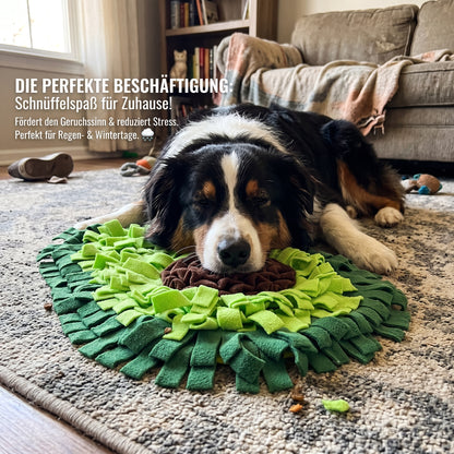 SnufflePro™ Interactive Dog Snuffle Mat – Anti-Gulp Slow Feeder & Brain Puzzle