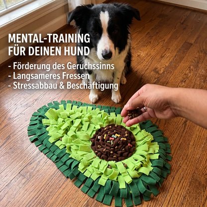 SnufflePro™ Interactive Dog Snuffle Mat – Anti-Gulp Slow Feeder & Brain Puzzle