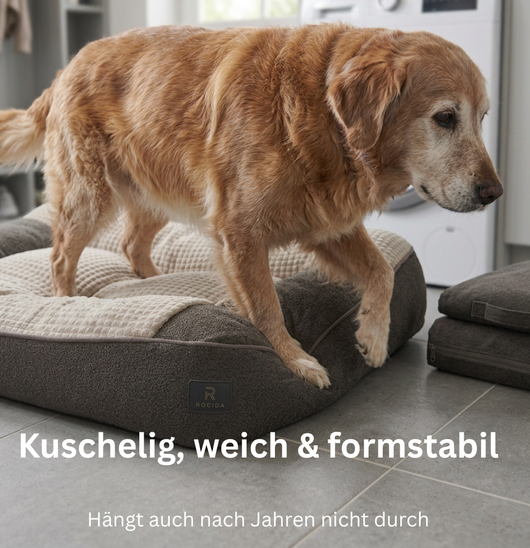 The HugBed | Orthopedic dog bed