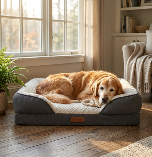 The HugBed | Orthopedic dog bed