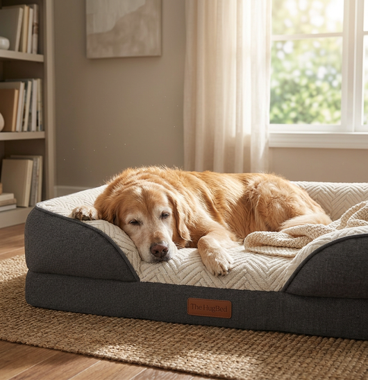 The HugBed | Orthopedic dog bed