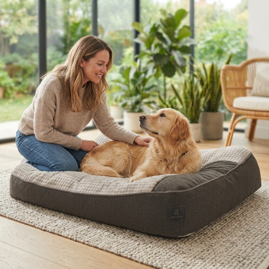 The HugBed | Orthopedic dog bed