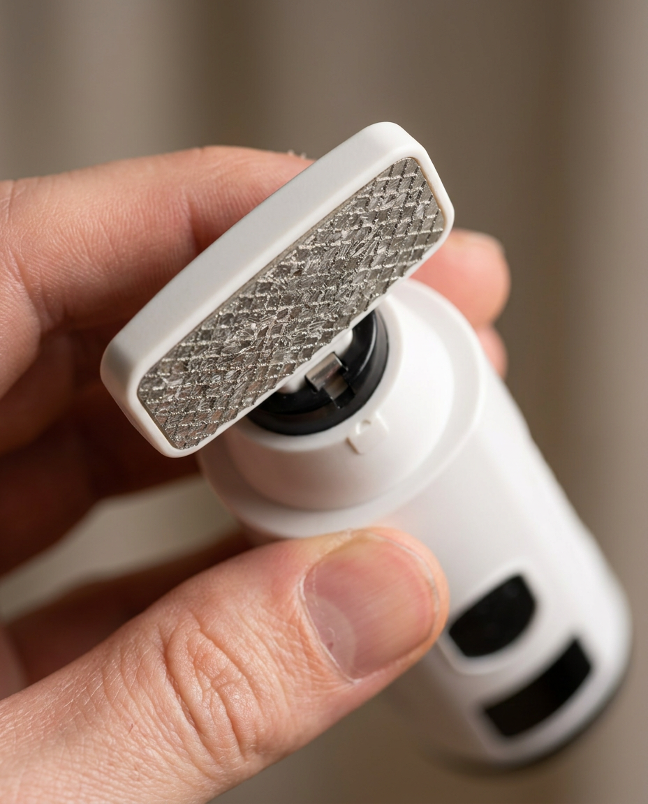 SilentGroom™ Professional Ultra-Quiet Dog Nail Grinder with LED Light