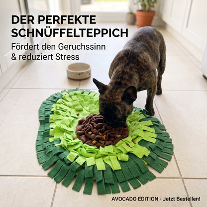 SnufflePro™ Interactive Dog Snuffle Mat – Anti-Gulp Slow Feeder & Brain Puzzle