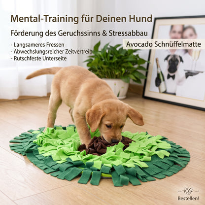 SnufflePro™ Interactive Dog Snuffle Mat – Anti-Gulp Slow Feeder & Brain Puzzle