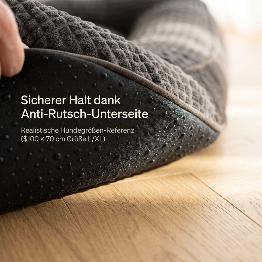 Rogidy® Orthopädisches Hundebett – Gelenkschonend & Waschbar