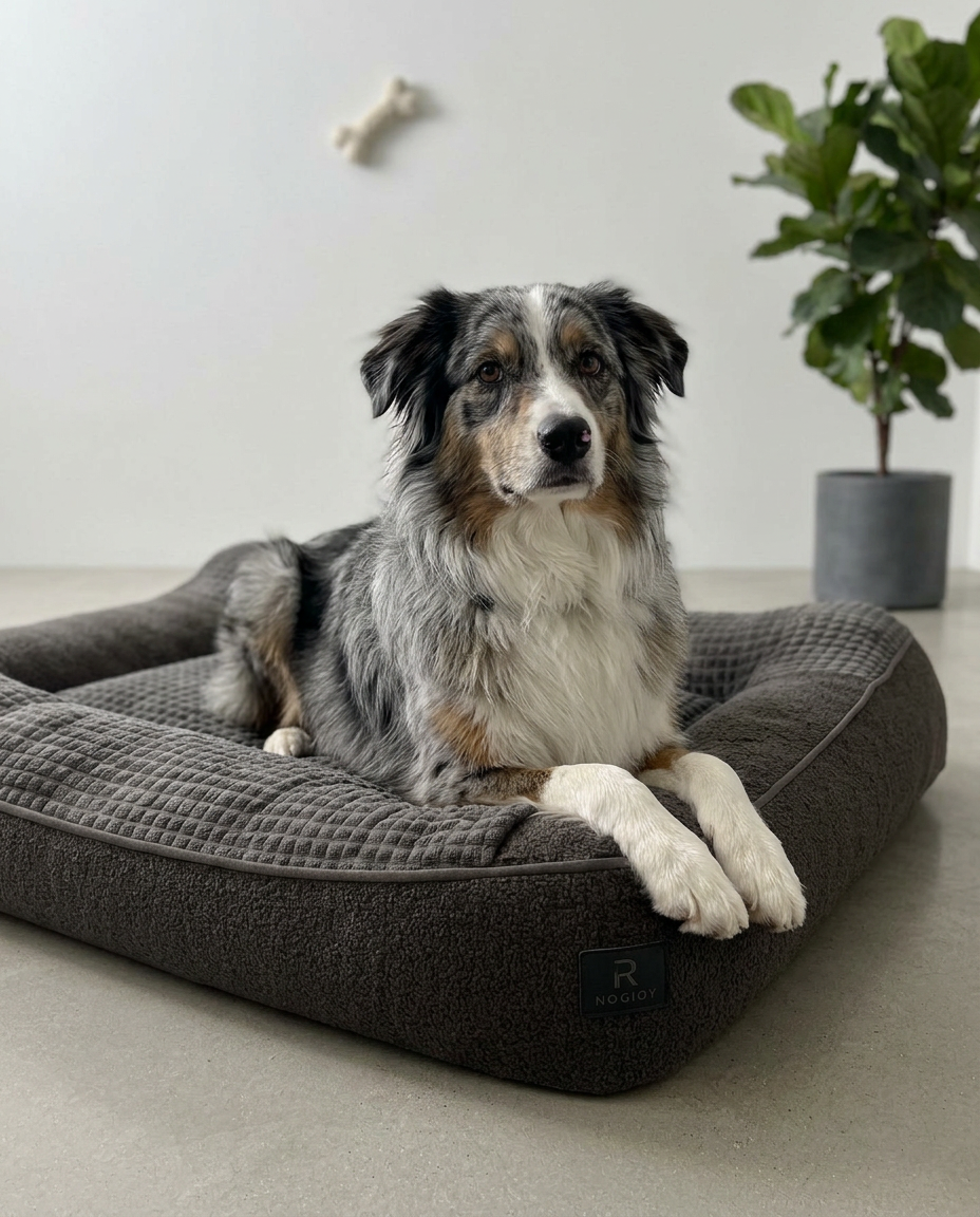 Rogidy® Orthopädisches Hundebett – Gelenkschonend & Waschbar